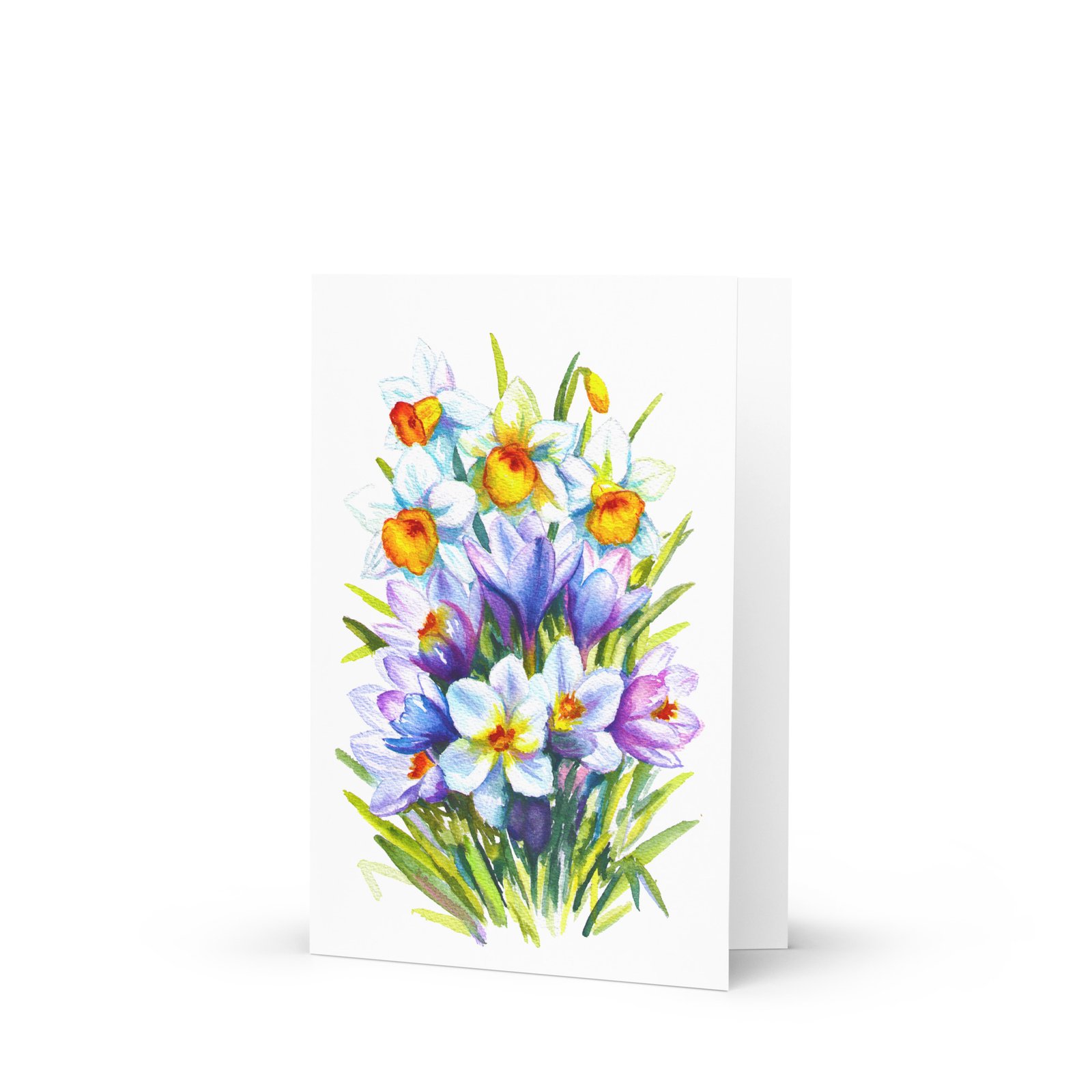 Spring bouquet greeting card - Image 3