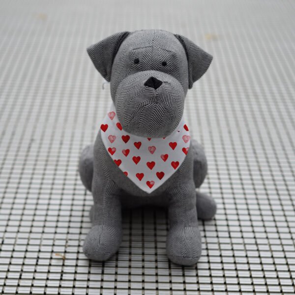Sitting dog plush toy sewing pattern - Image 4