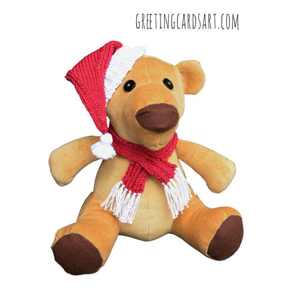 Christmas teddy bear sewing pattern - Image 2