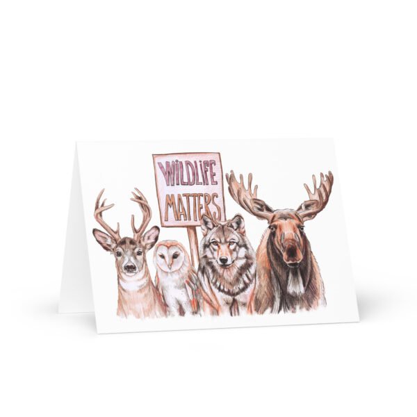 Wildlife, nature lover greeting card - Image 3